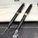 Copy Montblanc Meisterstuck Matte Ballpoint Pen Black Clip or Silver Clip (3)_th.jpg